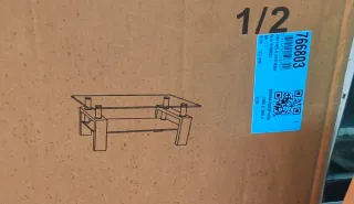 Mesa de centro Conforama 110x60cm