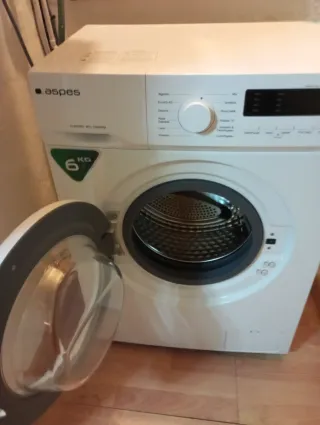 Lavadora nueva Aspes 6kg Blanca.Pontevedra