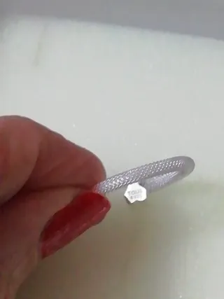 Anillo Tous Plata 925 Ajustable Rosa