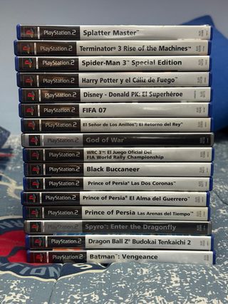 Lote 16 Juegos PS2 (Venta Individual)