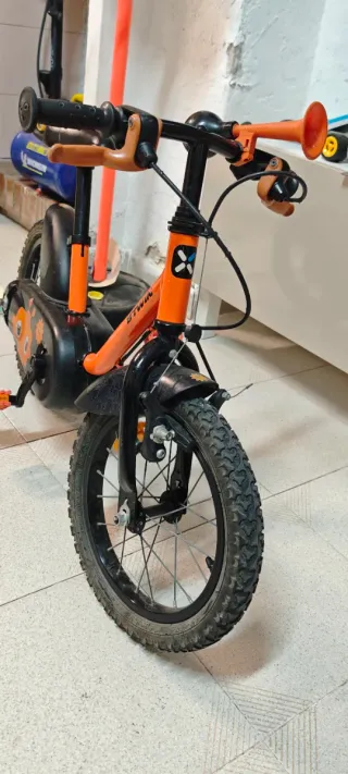 Bicicleta infantil BTWIN Robor 14 pulgadas