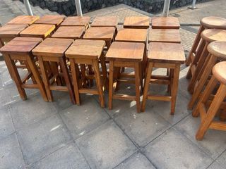 Sillas de Rattan Beige y Gris