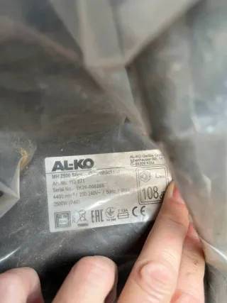 Biotrituratore AL-KO MH 2500 Slice