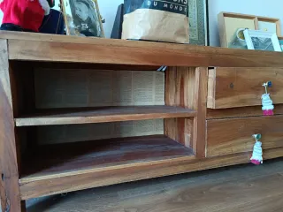 Mueble de salón de madera