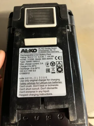 Tagliaerba a batteria AL-KO 48.9 Li