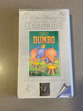 Lote 2 VHS Disney Dumbo y Buzz