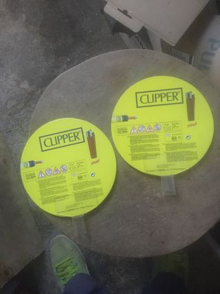 Clipper Banner Skull Tattoo e Erba