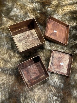 Lote 2 Cajas Decorativas