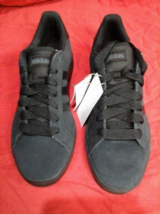 Zapatilla Adidas - Negro Grand Court Base 00s