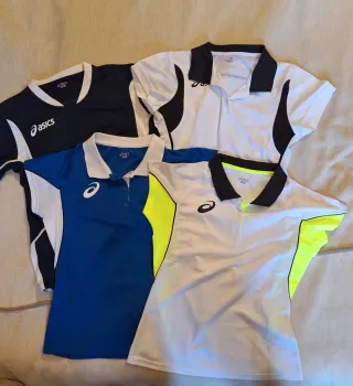 Set 4 Polo Sportivo Asics