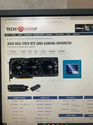 PC Gaming i7 7700K RTX 2060 6GB 16GB RAM M.2 256