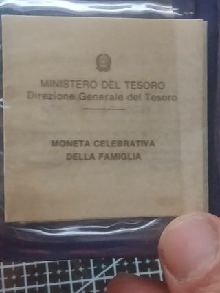 Italia 500 lire argento 1987 - Anno della Famiglia