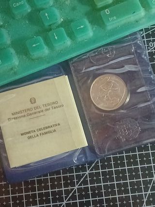 Italia 500 lire argento 1987 - Anno della Famiglia