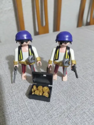 Playmobil 4662 Piratas con Cofre Tesoro