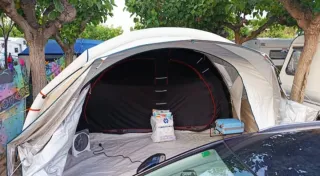 Tienda Quechua hinchable Air Seconds 5.2