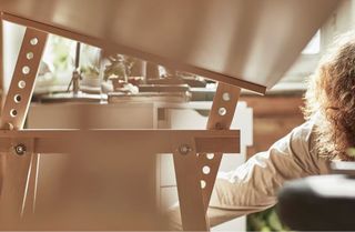 Caballetes de madera regulables