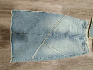 Conjunto vaquero falda y top Rita Ora