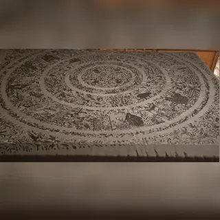 Mantón de Manila Antiguo Negro