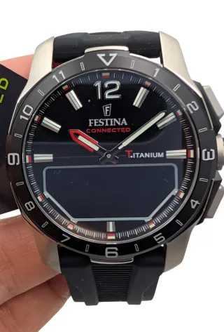 RELOJ FESTINA CONNECTED HIBRYD GPS TITANIO ZAFIRO