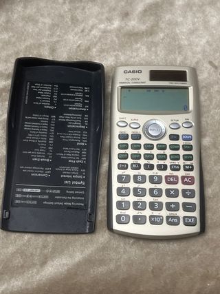 Calculadora Financiera Casio FC-200V