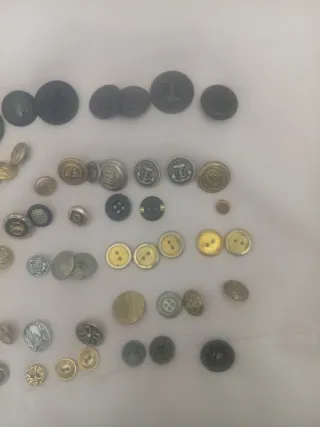 Lote botones vintage