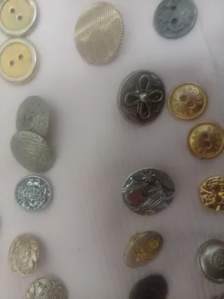 Lote botones vintage
