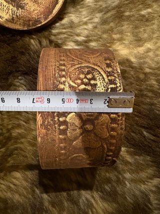 Lote 2 Cajas Decorativas Redondas