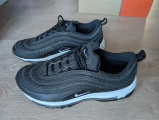 Nike Air Max 97 Negro Blanco Talla 44.5