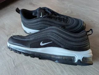 Nike Air Max 97 Negro Blanco Talla 44.5