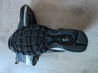 Nike Air Max 97 Negro Blanco Talla 44.5