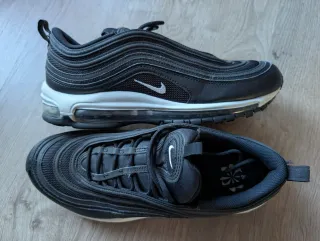 Nike Air Max 97 Negro Blanco Talla 44.5