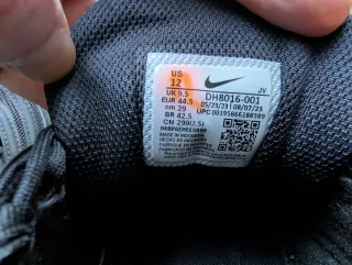 Nike Air Max 97 Negro Blanco Talla 44.5