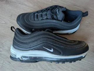 Nike Air Max 97 Negro Blanco Talla 44.5