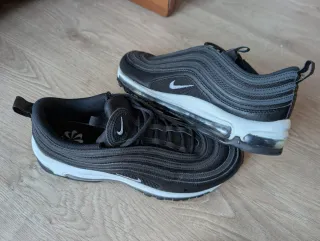 Nike Air Max 97 Negro Blanco Talla 44.5
