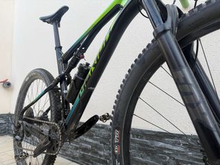 Bicicleta Merida ninety six carbono talla L