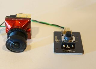 Cámara Caddx Nebula Micro DJI/Analógica Roja