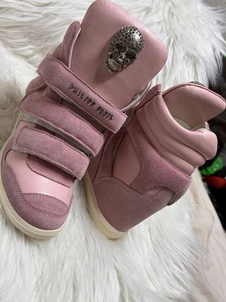 Zapatillas Philipp Plein Rosadas Talla 36
