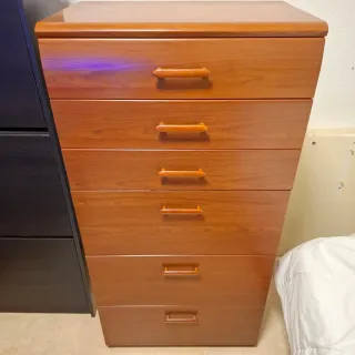 Cajonera Roble 6 Cajones