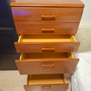 Cajonera Roble 6 Cajones