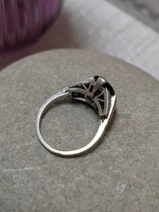 Anillo Art Decó Francés