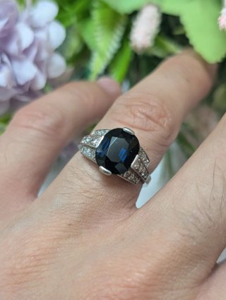 Anillo Art Decó Francés.