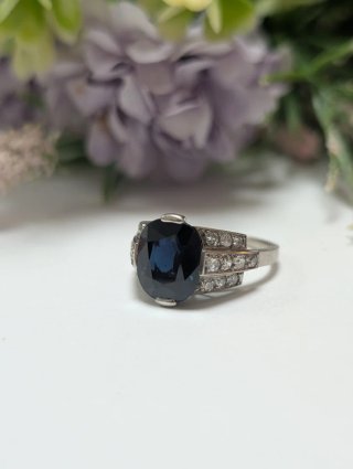 Anillo Art Decó Francés.