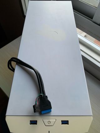 Caja PC Sharkoon Blanca/Amarilla