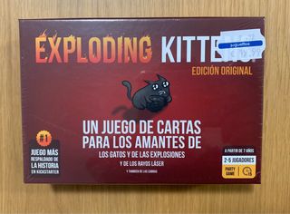 Exploding Kittens Juego de Cartas Edición Original