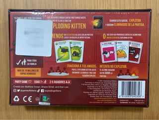 Exploding Kittens Juego de Cartas Edición Original