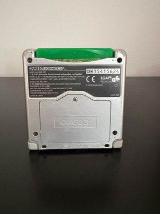 Game Boy Advance SP Trival + Juego Pokémon verde