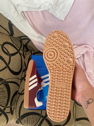 Adidas Samba Rojo y Blanco