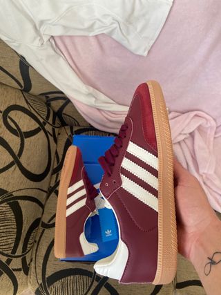 Adidas Samba Rojo y Blanco