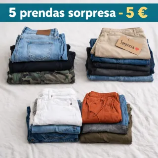Lote sorpresa 5 prendas - 5€