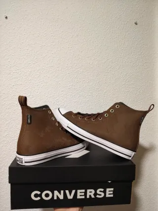 T42,5 Converse Botas All Star Marrones cuero